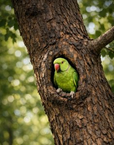 Parakeet In The Hollow + Peter French